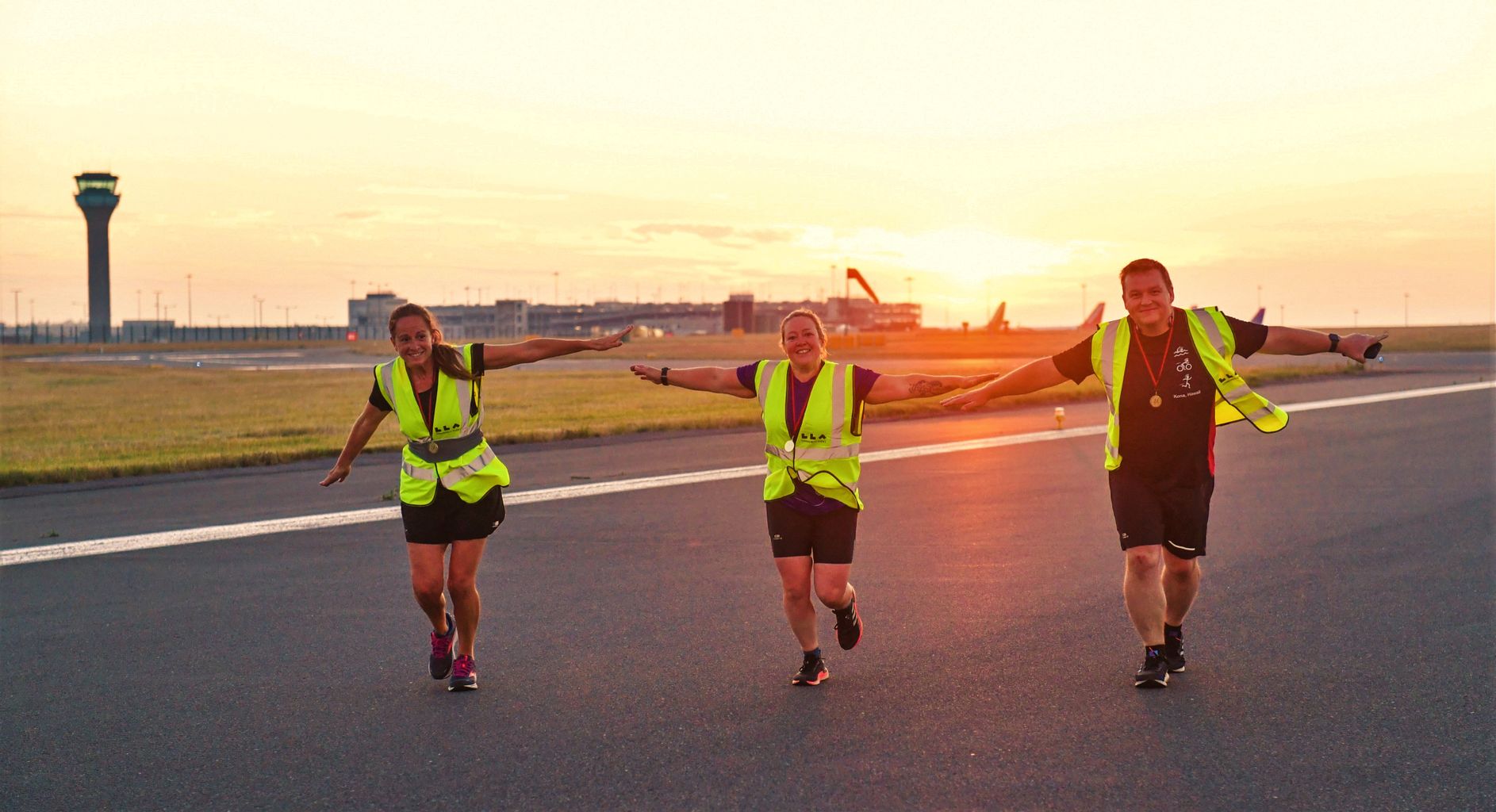 London Luton runway run raises funds for charities News Greatest